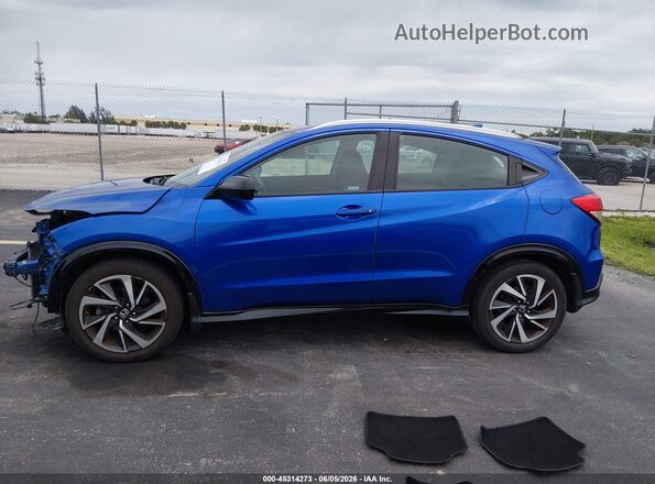 3CZRU5H19LM710144 2020 HONDA HR-V Blue 