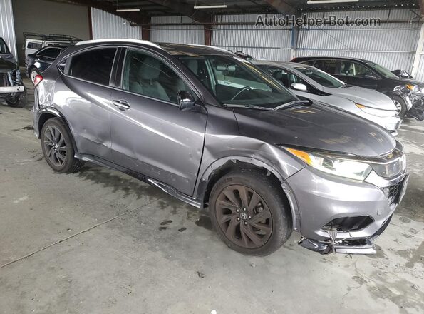 3CZRU5H19NM707277 2022 HONDA HR-V Серый Передняя правая четверть