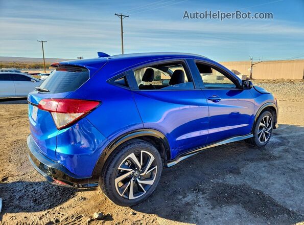 3CZRU5H1XKM713357 2019 HONDA HR-V Blue Rear right