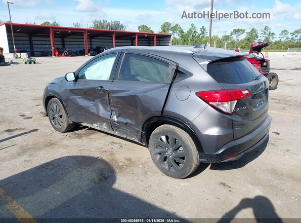 3CZRU5H1XMM702152 2021 HONDA HR-V Gray Rear left
