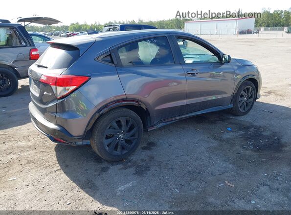 3CZRU5H1XMM702152 2021 HONDA HR-V Gray Rear right