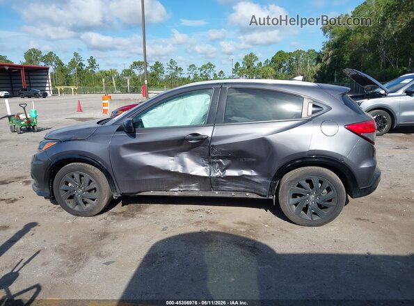 3CZRU5H1XMM702152 2021 HONDA HR-V Gray 360 interior view