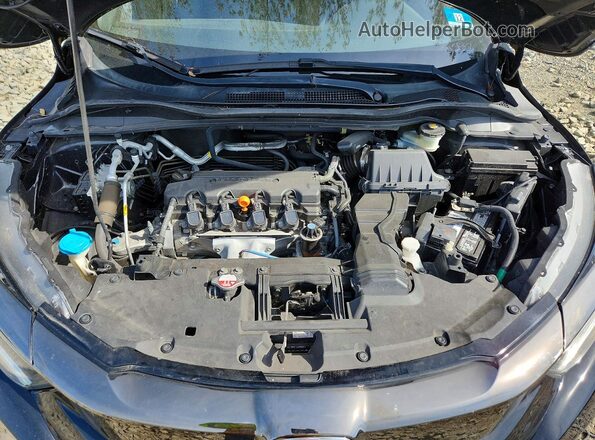 3CZRU5H1XMM707013 2021 HONDA HR-V Black Вид підкапотного простору