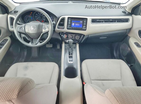 3CZRU5H30HM714026 2017 HONDA HR-V Gray Widok deski rozdzielczej