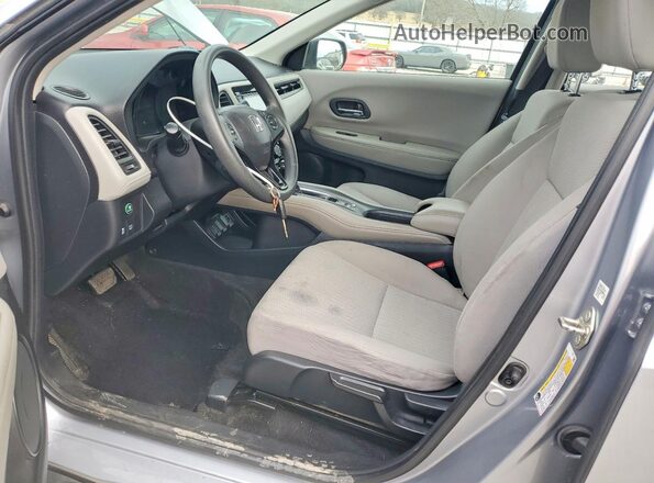 3CZRU5H30HM714026 2017 HONDA HR-V Gray Widok wnętrza z przodu