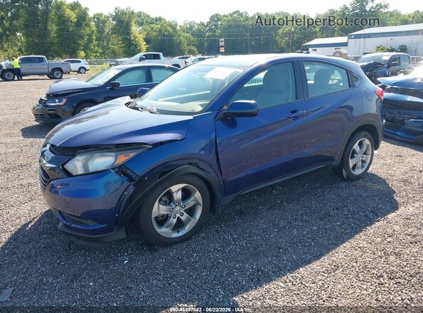 3CZRU5H32HM705523 2017 HONDA HR-V Blue Front left