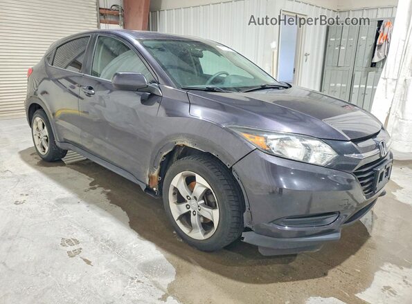 3CZRU5H32HM725500 2017 HONDA HR-V Серый Передняя правая четверть