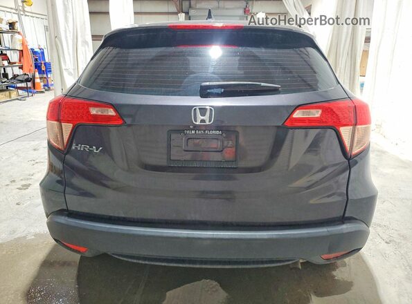 3CZRU5H32HM725500 2017 HONDA HR-V Серый Вид сзади