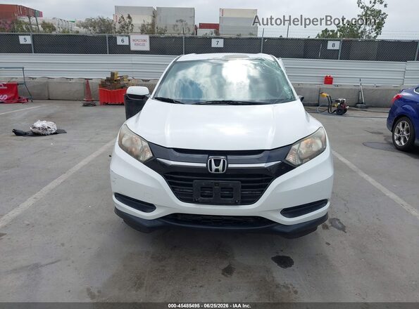 3CZRU5H33JM720585 2018 HONDA HR-V White Instrument cluster view