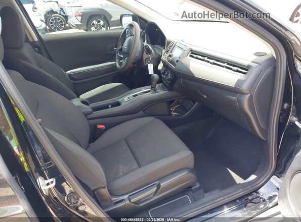 3CZRU5H33KG706511 2019 HONDA HR-V Черный Вид салона спереди