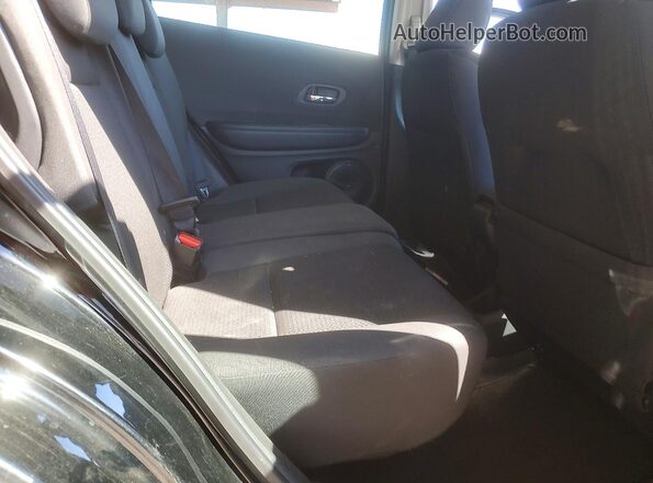 3CZRU5H33KM722807 2019 HONDA HR-V Black Vista de los asientos traseros