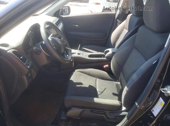 3CZRU5H33KM722807 2019 HONDA HR-V Black Vista interior delantera