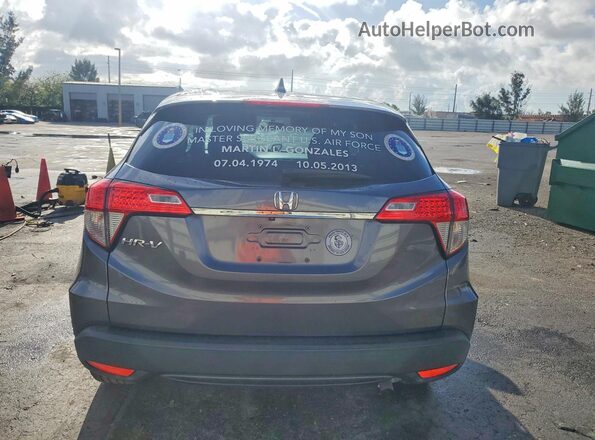 3CZRU5H33MM706139 2021 HONDA HR-V Gray Вид ззаду