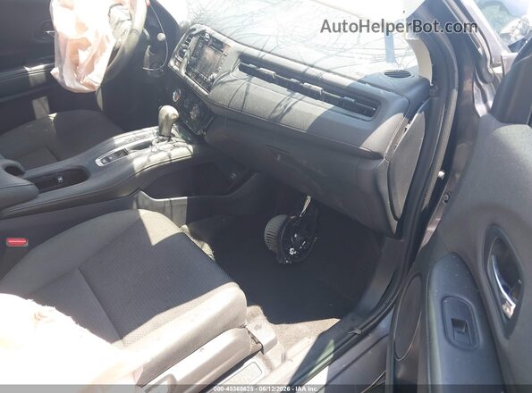 3CZRU5H33MM725497 2021 HONDA HR-V Gray Front interior view