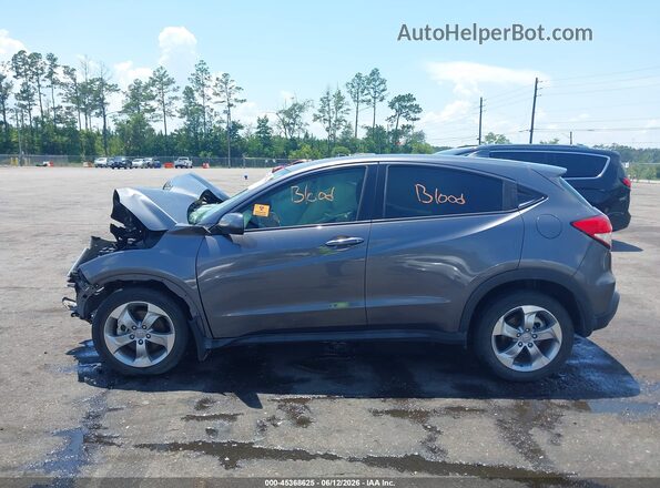 3CZRU5H33MM725497 2021 HONDA HR-V Gray Rear interior view
