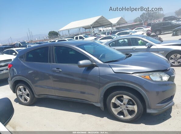 3CZRU5H34HM722419 2017 HONDA HR-V Gray Սարքավորումների վահանակի տեսք