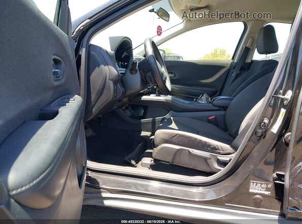 3CZRU5H34KG711006 2019 HONDA HR-V Black Вид салону спереду