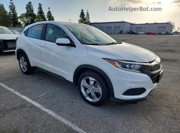 3CZRU5H34KM702081 2019 HONDA HR-V White Delantero derecho