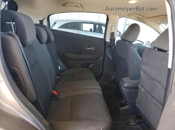 3CZRU5H34NM709682 2022 HONDA HR-V Gray Vista interior trasera
