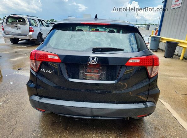 3CZRU5H35GM725005 2016 HONDA HR-V Black Vista trasera