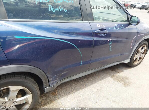 3CZRU5H35HM713258 2017 HONDA HR-V Blue Вид спереду