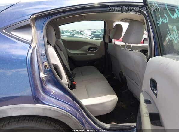 3CZRU5H35HM713258 2017 HONDA HR-V Blue Вид наклейки з VIN-кодом