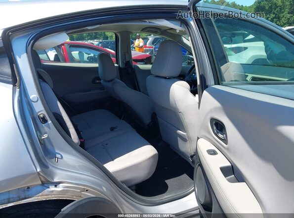 3CZRU5H35JM703609 2018 HONDA HR-V Silver VIN կոդի պիտակի տեսք
