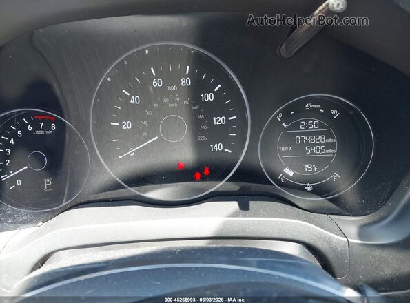 3CZRU5H35JM703609 2018 HONDA HR-V Silver Հետևի նստատեղերի տեսք