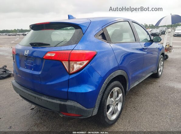 3CZRU5H35JM706297 2018 HONDA HR-V Blue Rear right