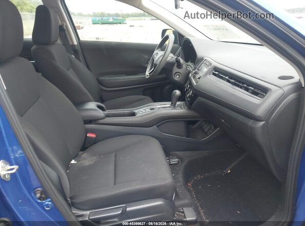 3CZRU5H35JM706297 2018 HONDA HR-V Blue Front interior view