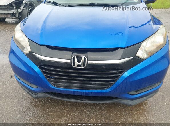 3CZRU5H35JM706297 2018 HONDA HR-V Blue Front view