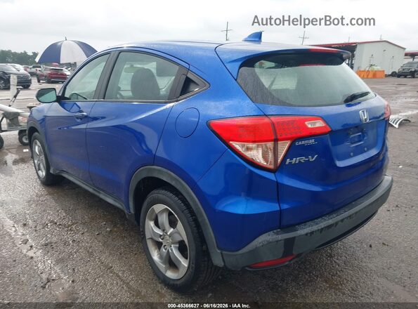 3CZRU5H35JM706297 2018 HONDA HR-V Blue Rear left