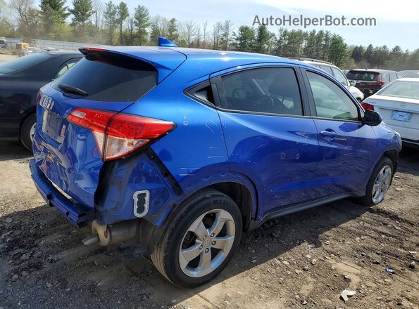 3CZRU5H35JM718336 2018 HONDA HR-V Blue Tył prawy