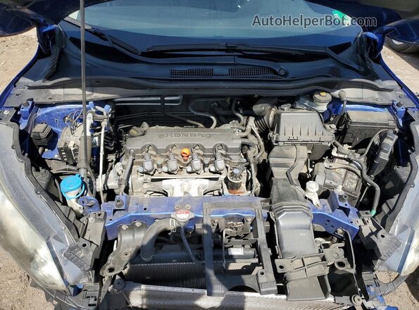 3CZRU5H35JM718336 2018 HONDA HR-V Blue Widok wnętrza z tyłu