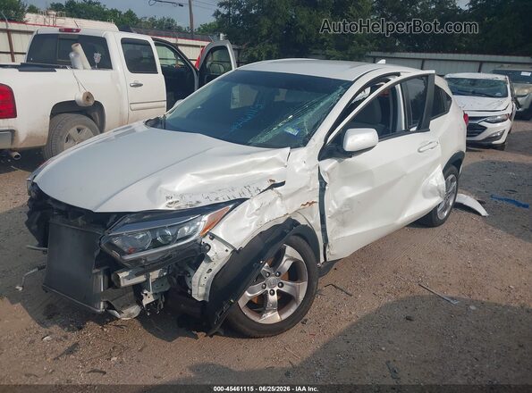 3CZRU5H35MM718941 2021 HONDA HR-V White Առջևի ձախ երեք քառորդ տեսարան