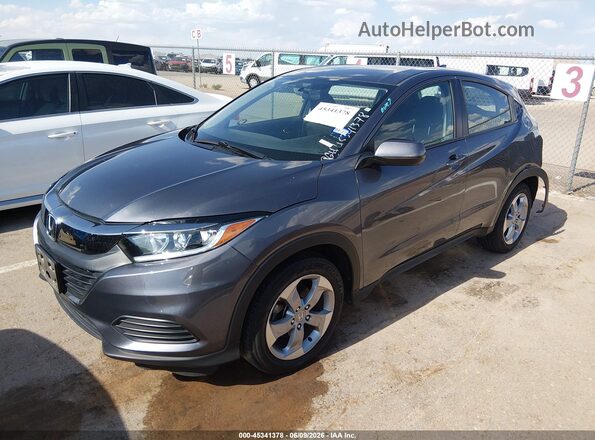 3CZRU5H35MM724609 2021 HONDA HR-V Gray Przód lewy