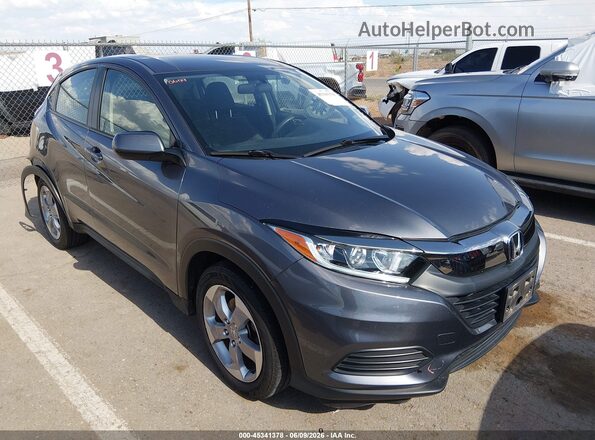 3CZRU5H35MM724609 2021 HONDA HR-V Gray Widok wnętrza 360 stopni