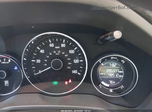 3CZRU5H36GM720654 2016 HONDA HR-V White Vista de los asientos traseros