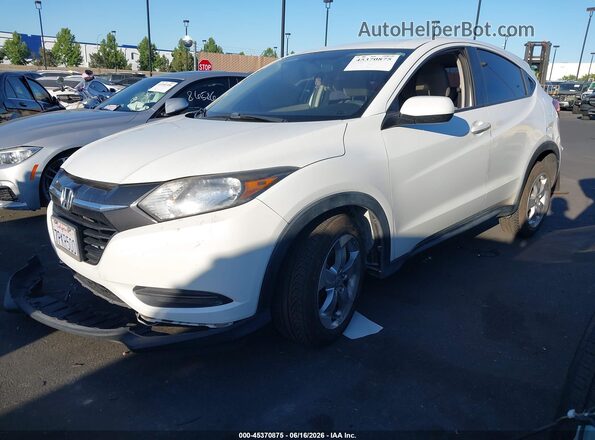 3CZRU5H36GM720654 2016 HONDA HR-V White Vista tres cuartos delantera izquierda
