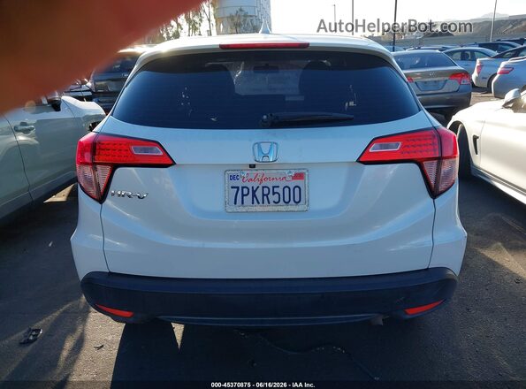 3CZRU5H36GM720654 2016 HONDA HR-V White 