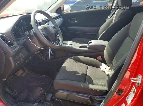 3CZRU5H36HM706478 2017 HONDA HR-V Red Вид салону спереду