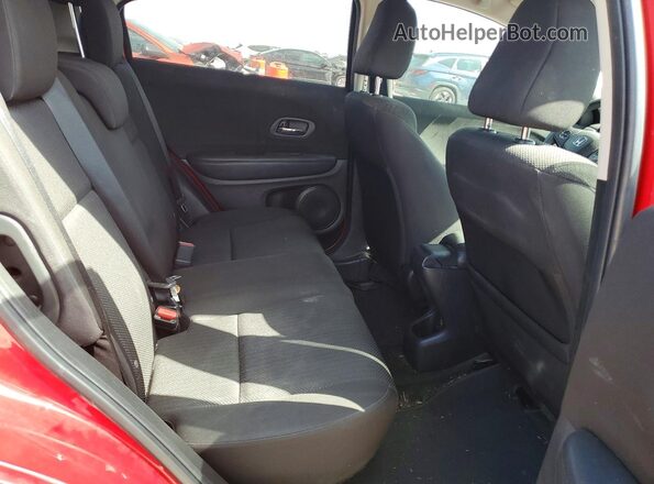 3CZRU5H36HM706478 2017 HONDA HR-V Red Вид задніх сидінь