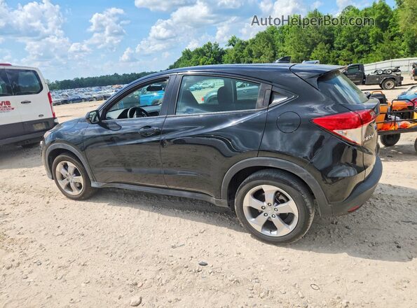 3CZRU5H36KG708995 2019 HONDA HR-V Black Trasero izquierdo