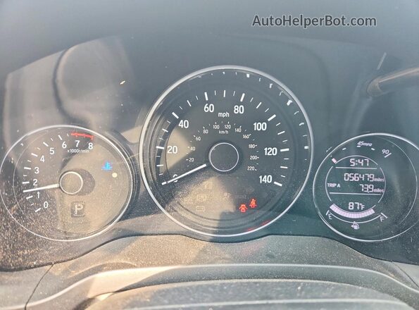 3CZRU5H36MM721119 2021 HONDA HR-V Белый Вид щитка приборов