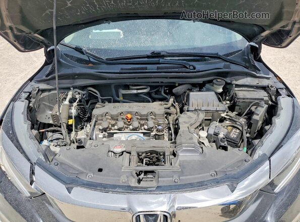 3CZRU5H36NM720571 2022 HONDA HR-V Black Widok komory silnika