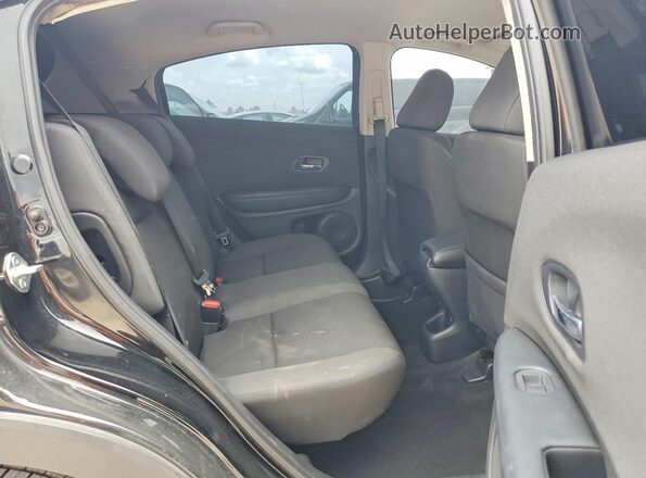 3CZRU5H36NM720571 2022 HONDA HR-V Black Widok wnętrza z tyłu