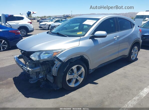 3CZRU5H37HG706486 2017 HONDA HR-V Серебряный Передняя левая четверть