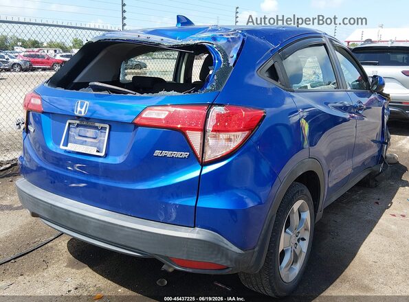 3CZRU5H37JM704311 2018 HONDA HR-V Blue Հետևի աջ