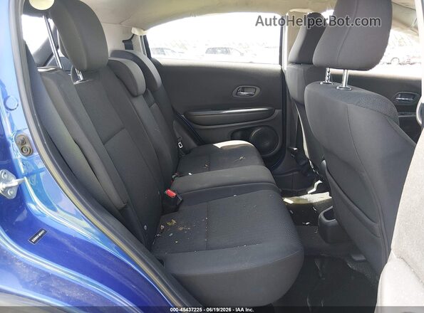 3CZRU5H37JM704311 2018 HONDA HR-V Blue VIN կոդի պիտակի տեսք