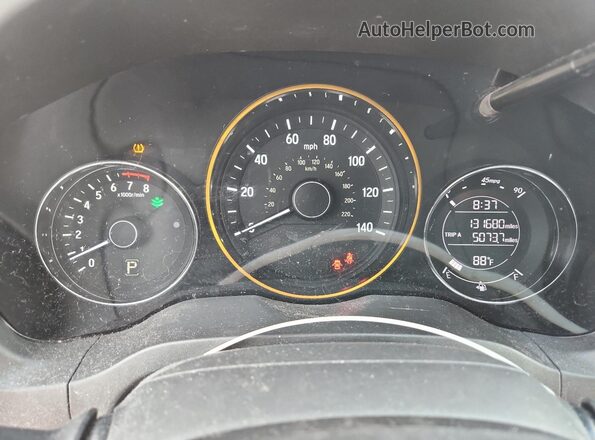 3CZRU5H37JM709170 2018 HONDA HR-V Белый Вид щитка приборов